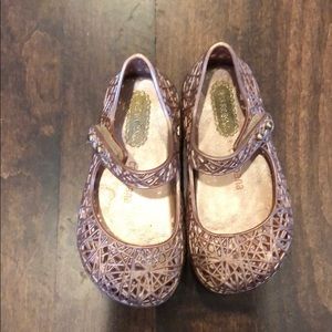Mini Melissa Campana shoes